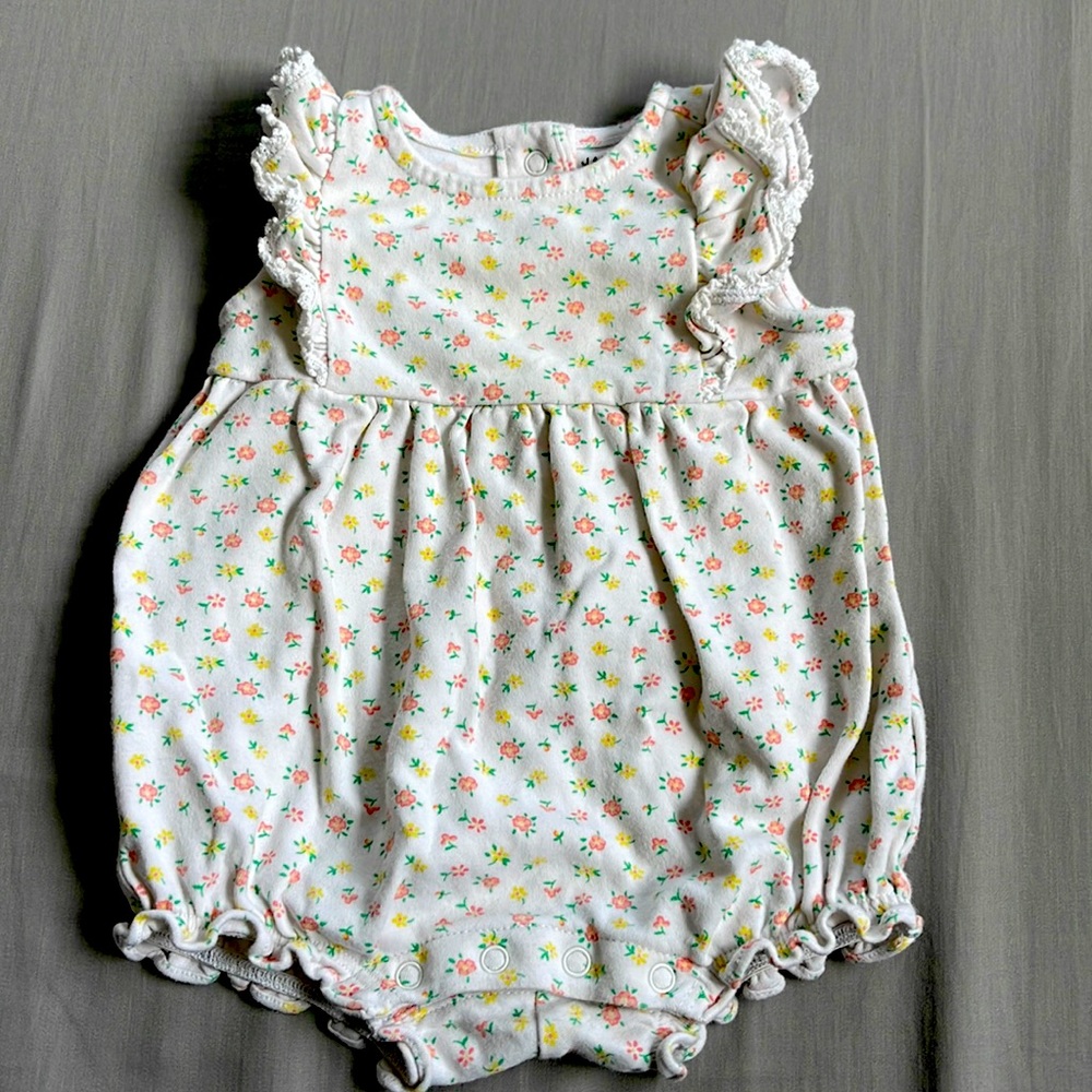 Janie and Jack bubble 3-6 months girls